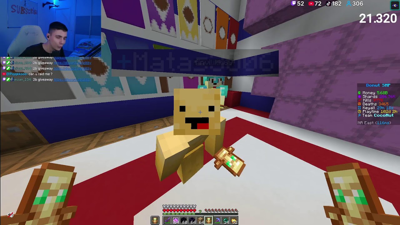 DonutSMP Live | 25 SKIBIDI MILLION PER BASE | IGN: iditity