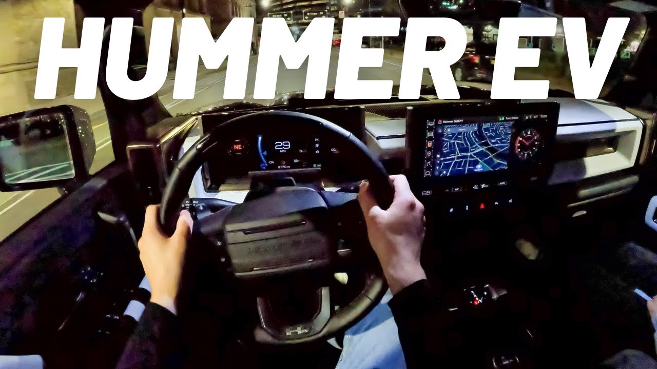2024 Hummer EV | POV Night Drive