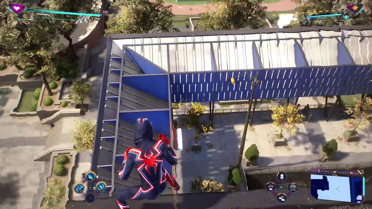 Spider-Man 2 pull up