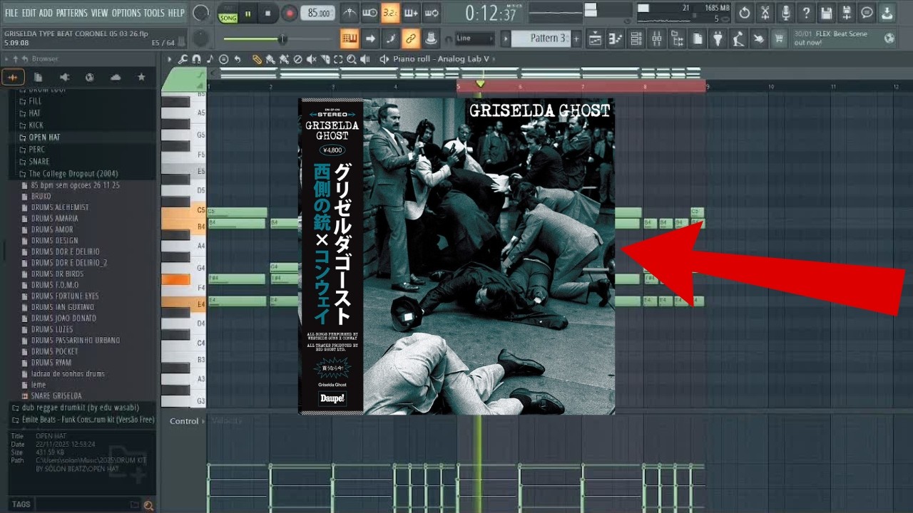 Making a Westside Gunn x Griselda Type Beat From Scratch | FL Studio Cookup