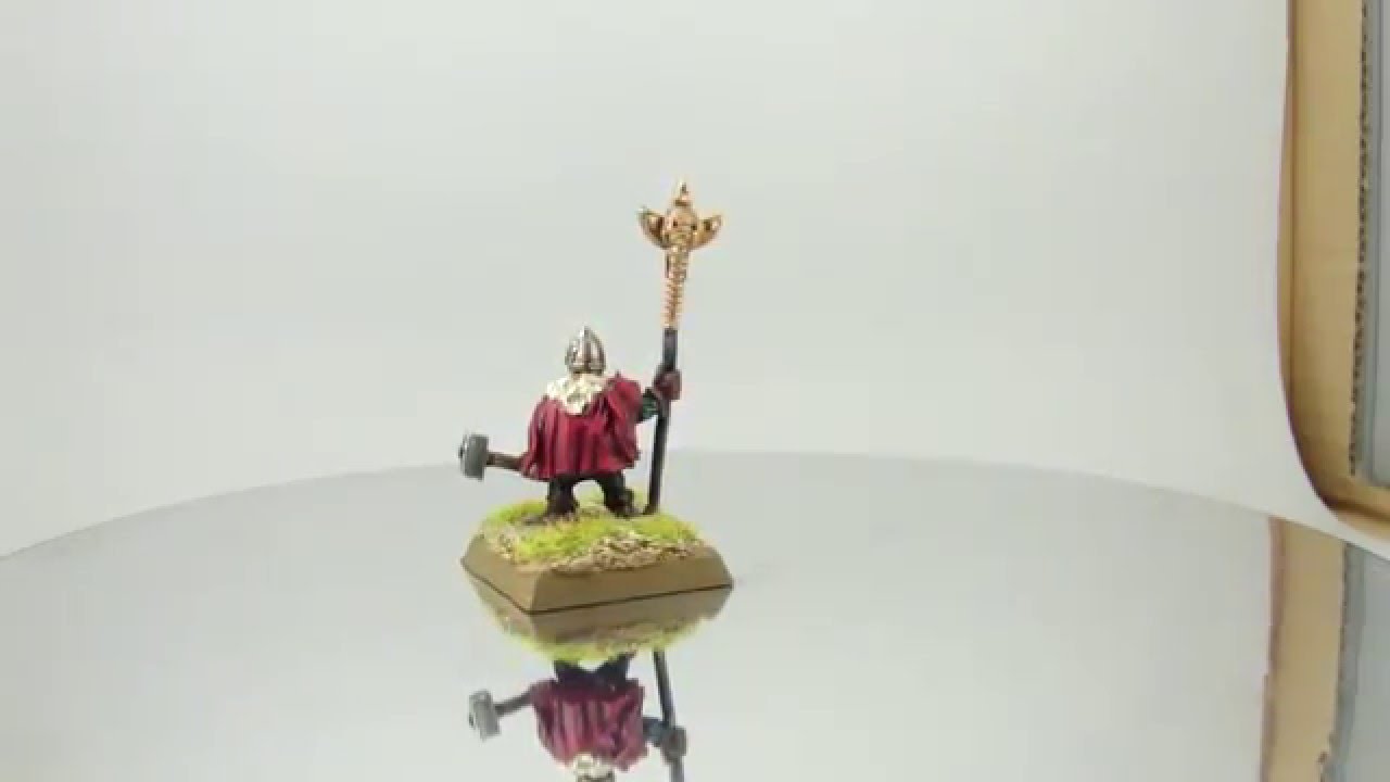Ral Partha Dwarf Standard Bearer