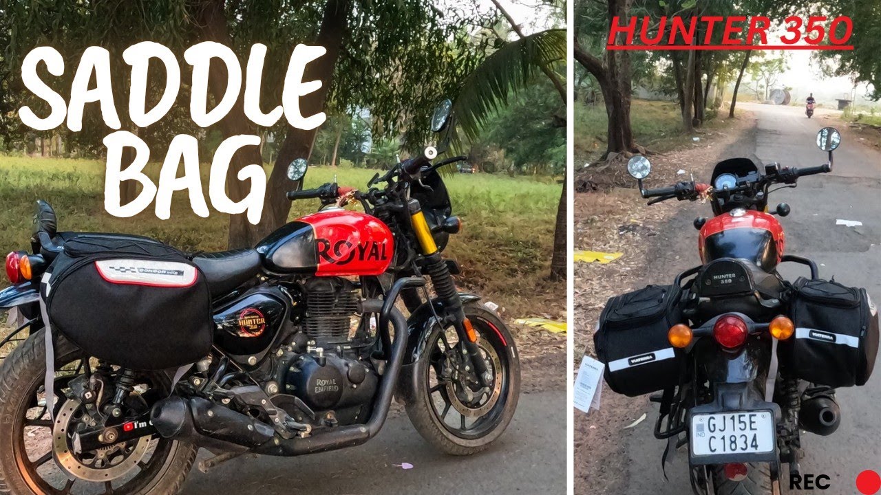 2/100 Day Best Saddle Bag for Hunter 350 | Hunter tours Modification | ImOnAtrip