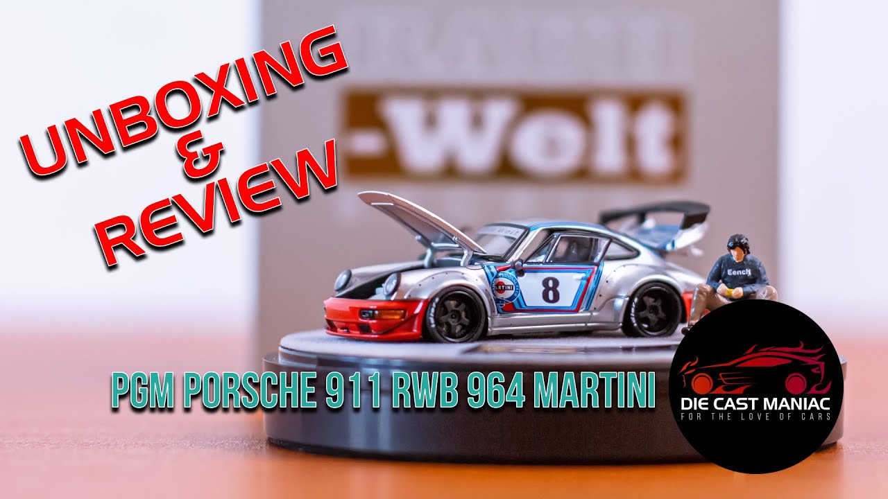 PGM PORSCHE 911 RWB 964 MARTINI