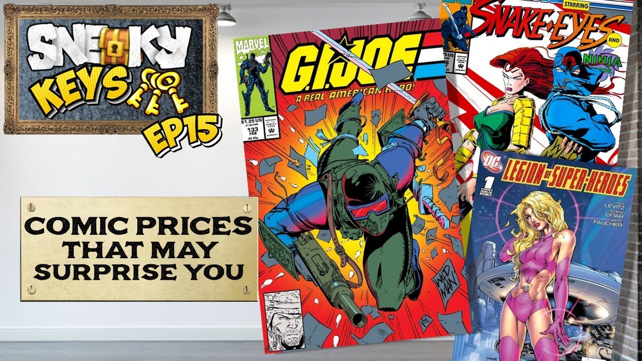 Цены на комиксы, которые могут вас удивить 🗝️ G.I. Joe, каверы Джима Ли и многое другое 🗝️ Sneaky...