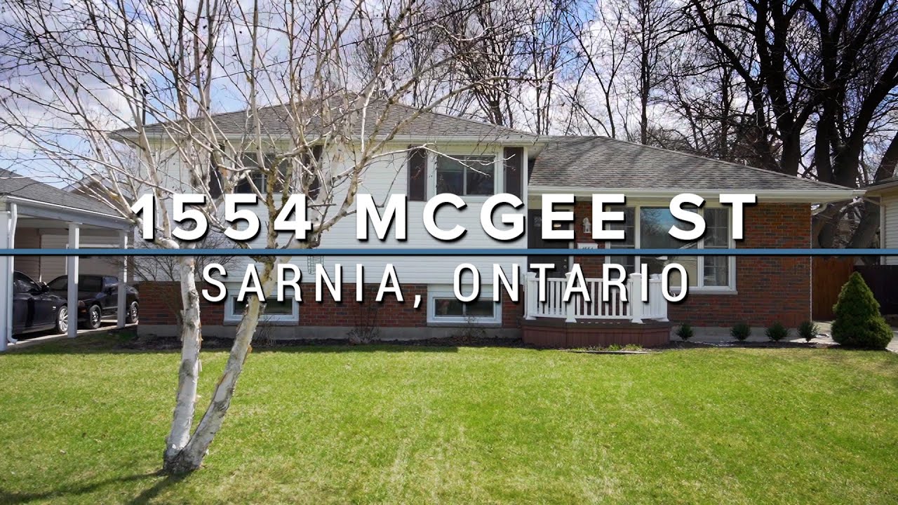 Sarnia Real Estate - 1554 McGee St
