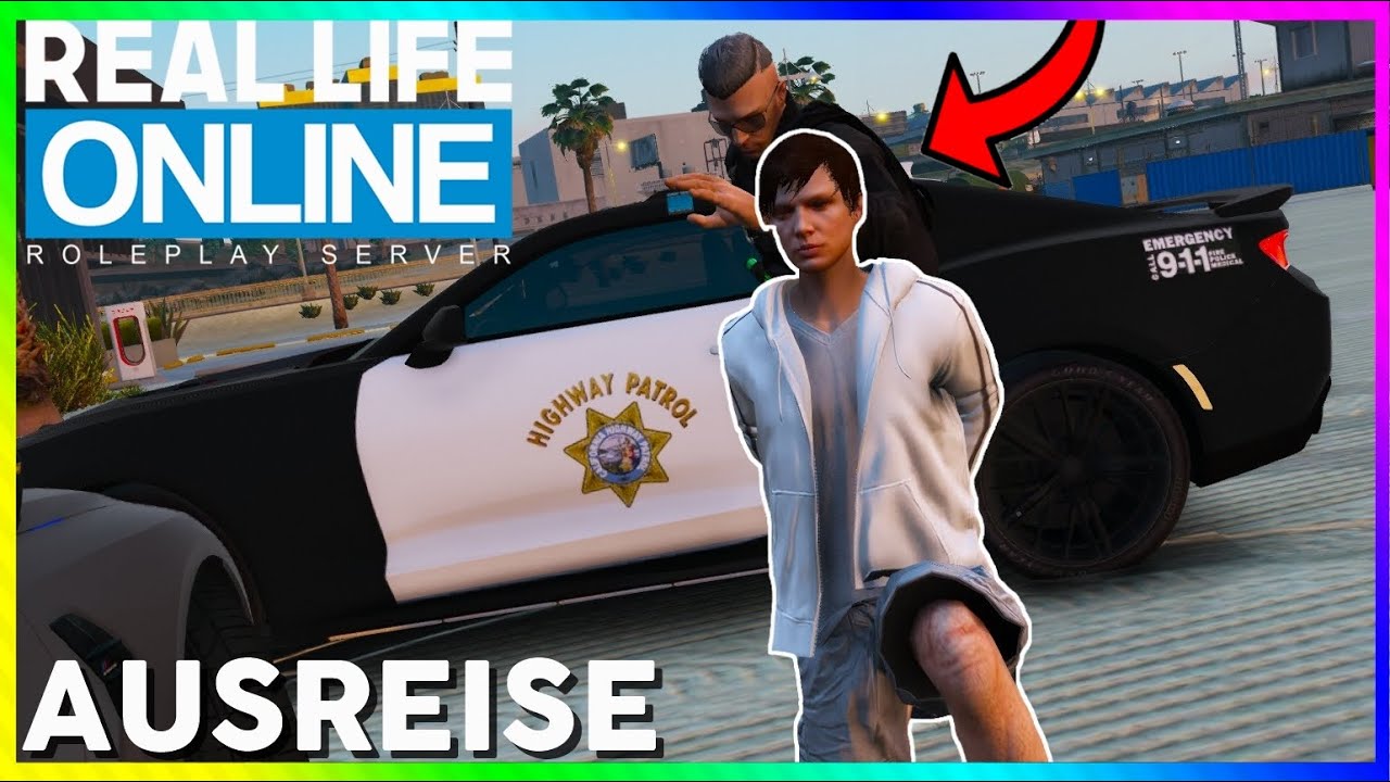 MEINE AUSREISE | Real Life Online GTA 5