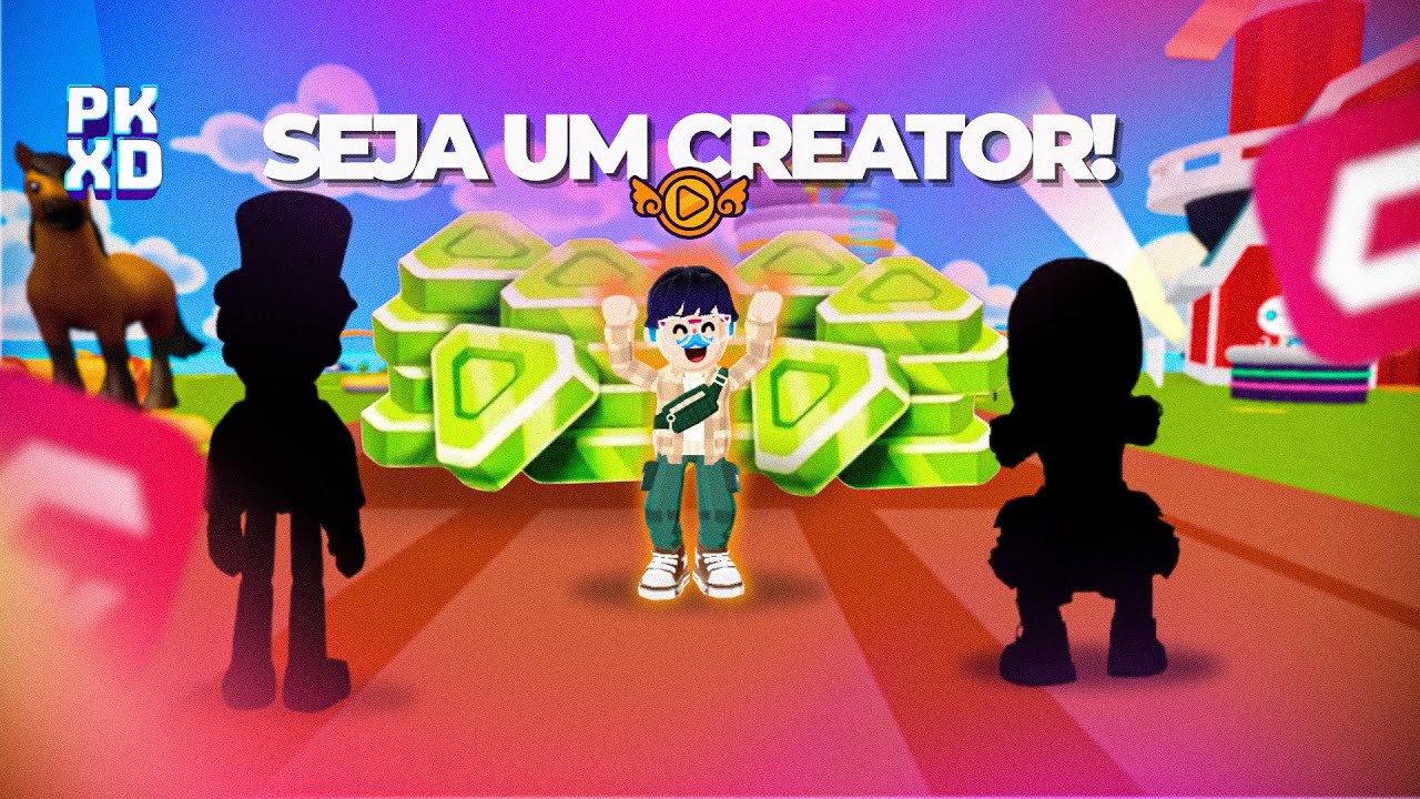 VOCÊ pode ser um CREATOR no PK XD!😱👀