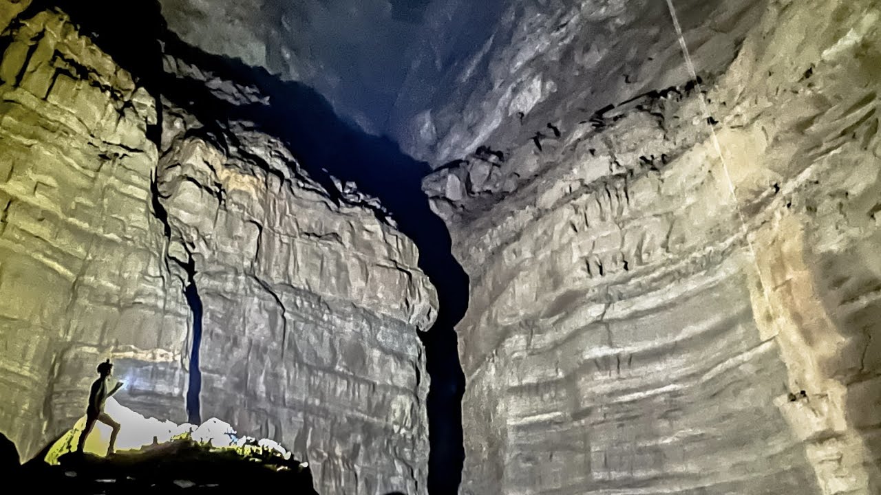 Rappelling 450ft Into One Of The Biggest Caves We've Explored