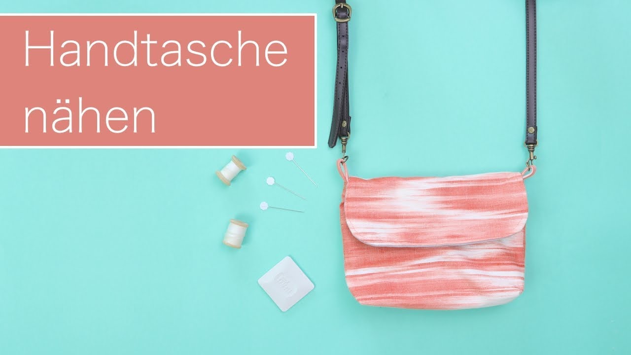 N&auml;hanleitung: Einfache Handtasche n&auml;hen | Kostenloses Schnittmuster |