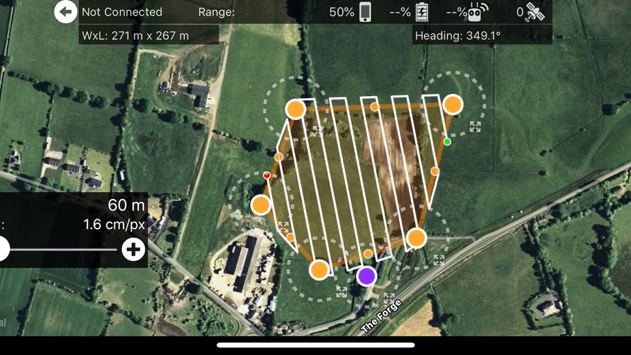 Drone Aerial Mapping Flight Planning