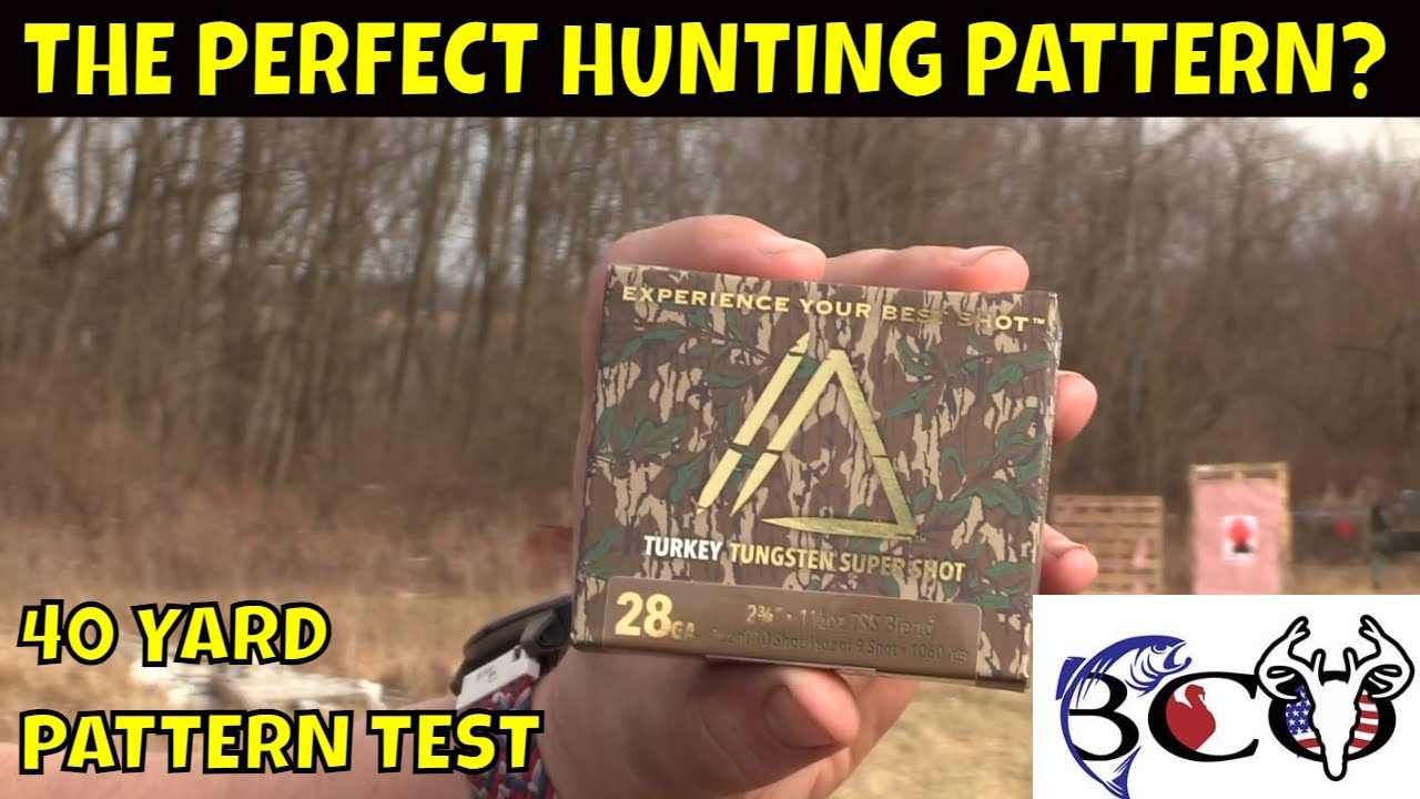 patterning the mossberg sa 28 with apex greenleaf & CBT .515 | bco review |