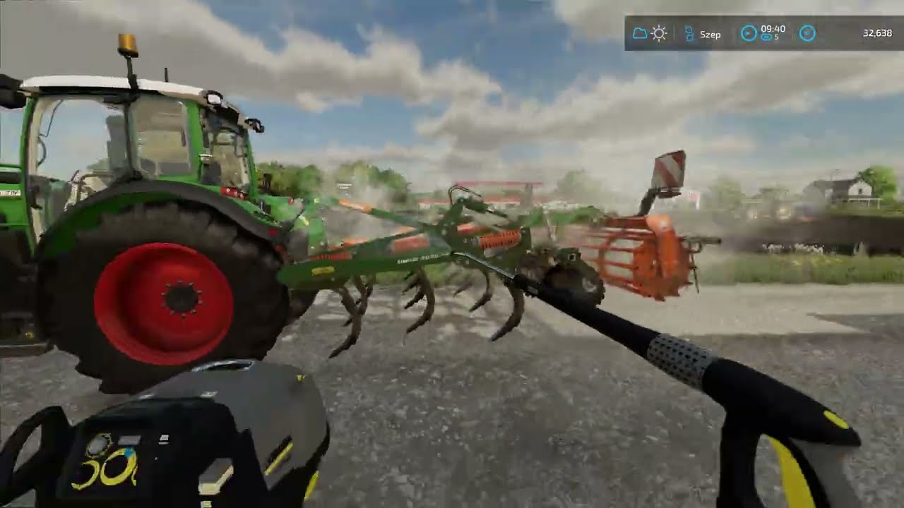 Farming Simulator 22 munka a földeken