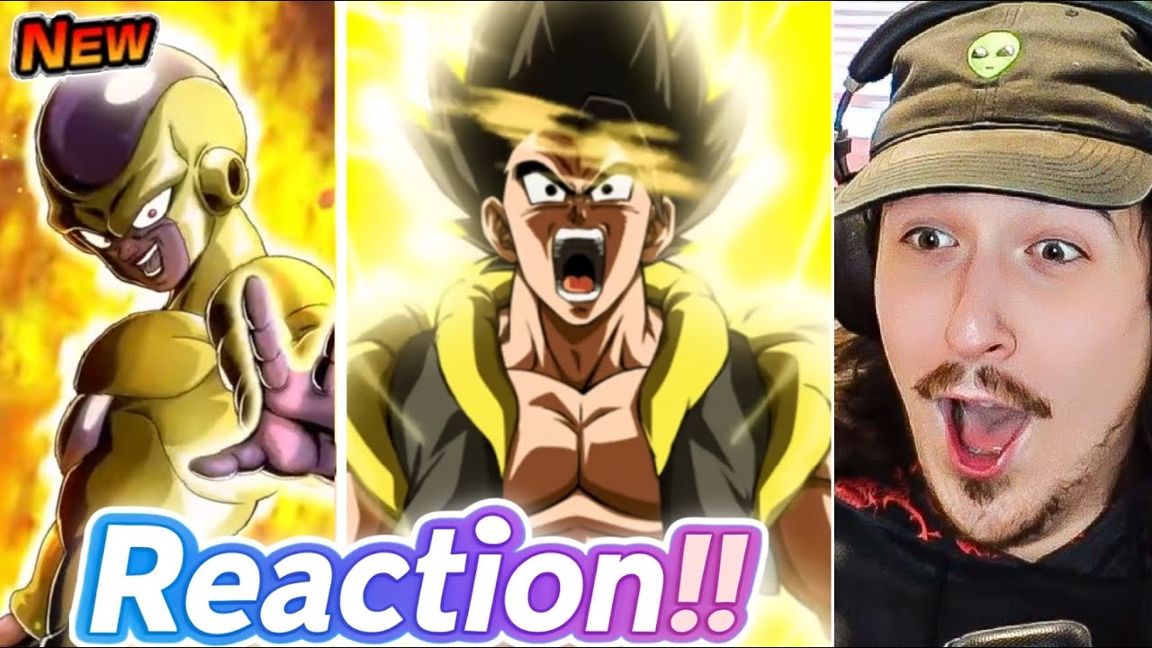 NEW LR Tag Gogeta & Frieza REACTION on Dokkan Battle Tanabata Campaign!