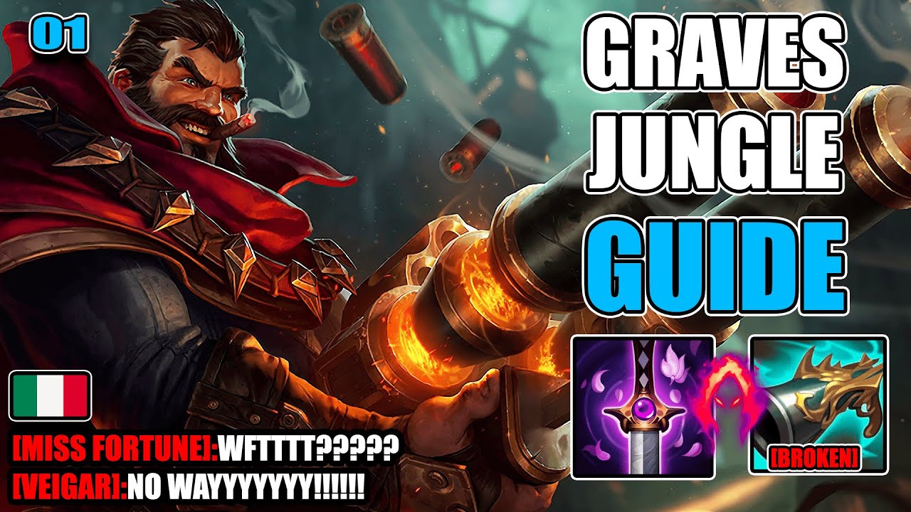 GRAVES JUNGLE SPIEGATO BENE 🔥 | Guida Completa ITA su Macro, League of Legends #01