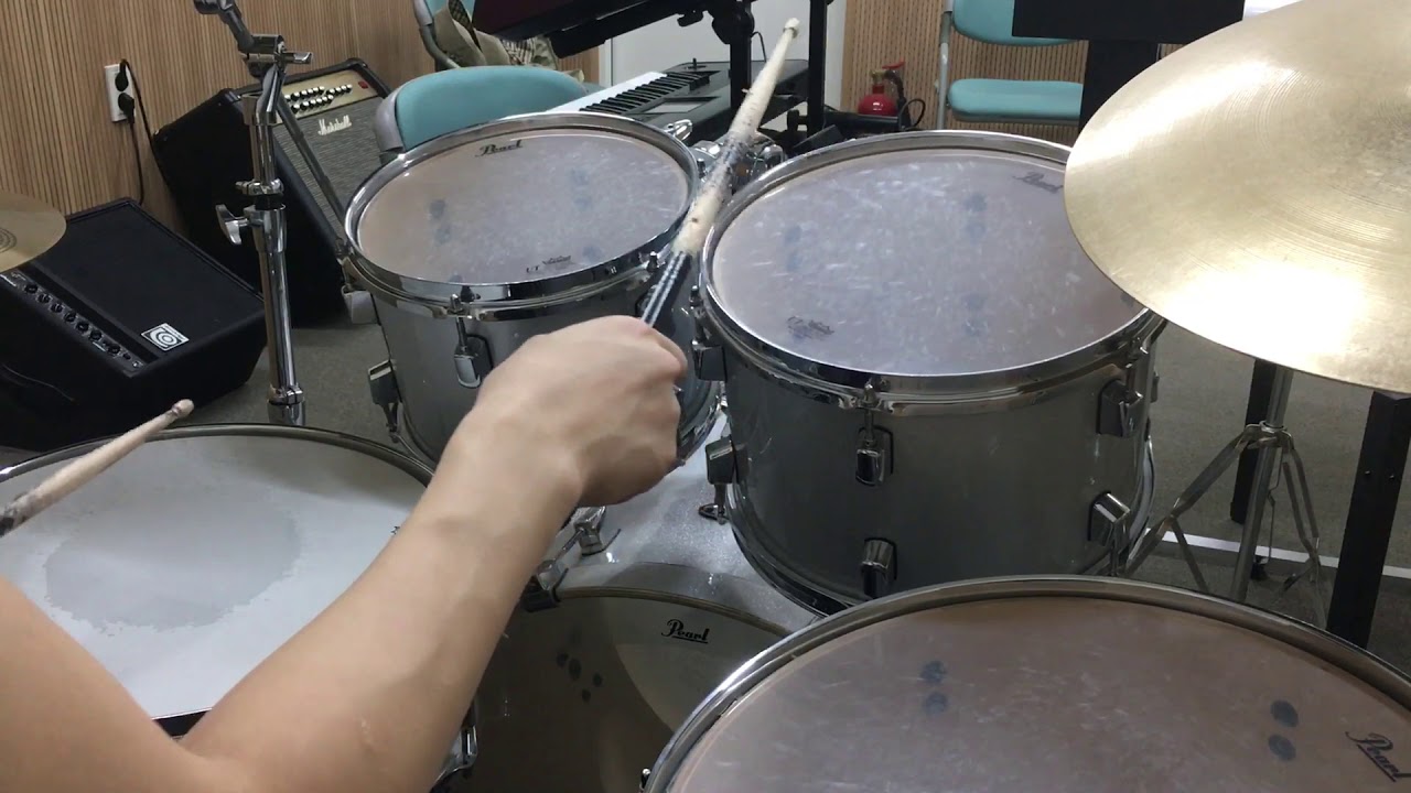 (1) 32nd note drum fills lesson(gospel chops)