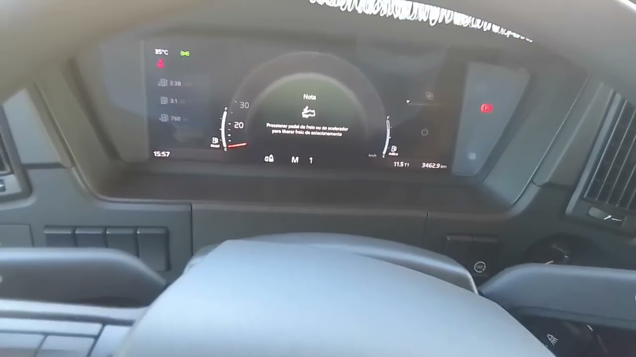 Como arrancar em subida com a volvo euro 6