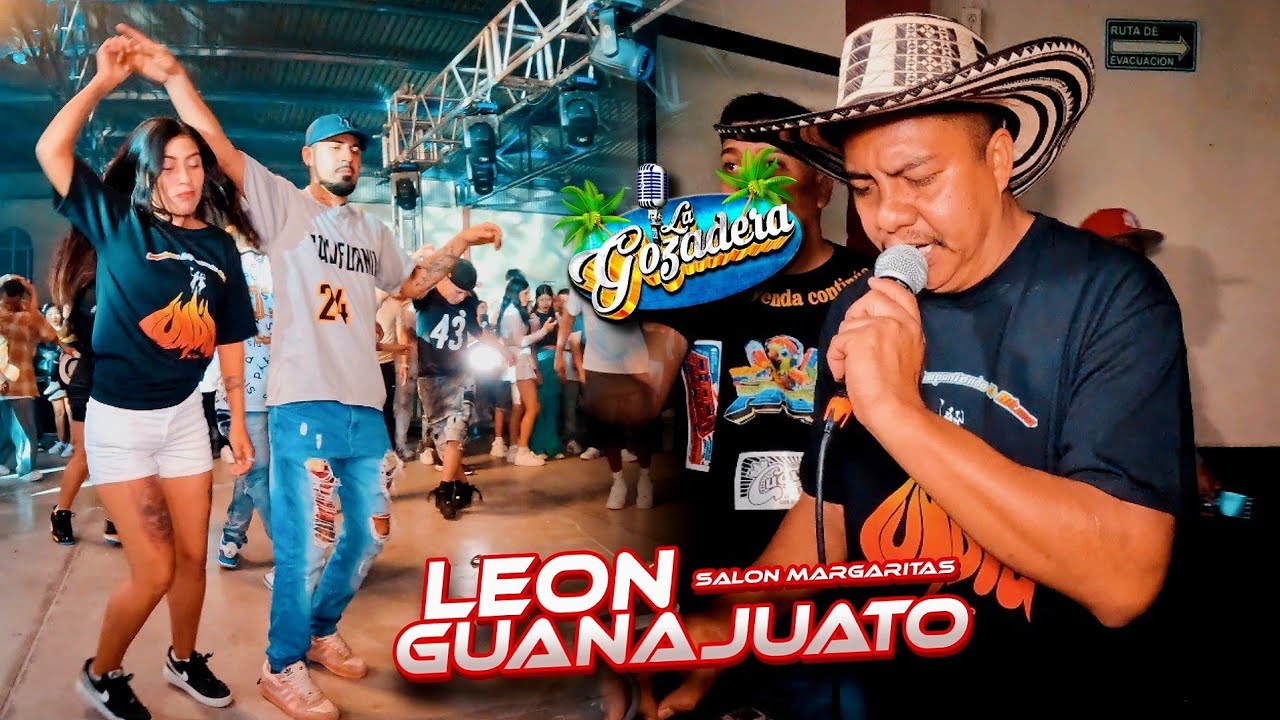 ¡ASI SE BAILA EN LEON GUANAJUATO LAS CUMBIAS DE DOBLE PASO! ANIV SONIDO PERICO | SALON MARGARITAS