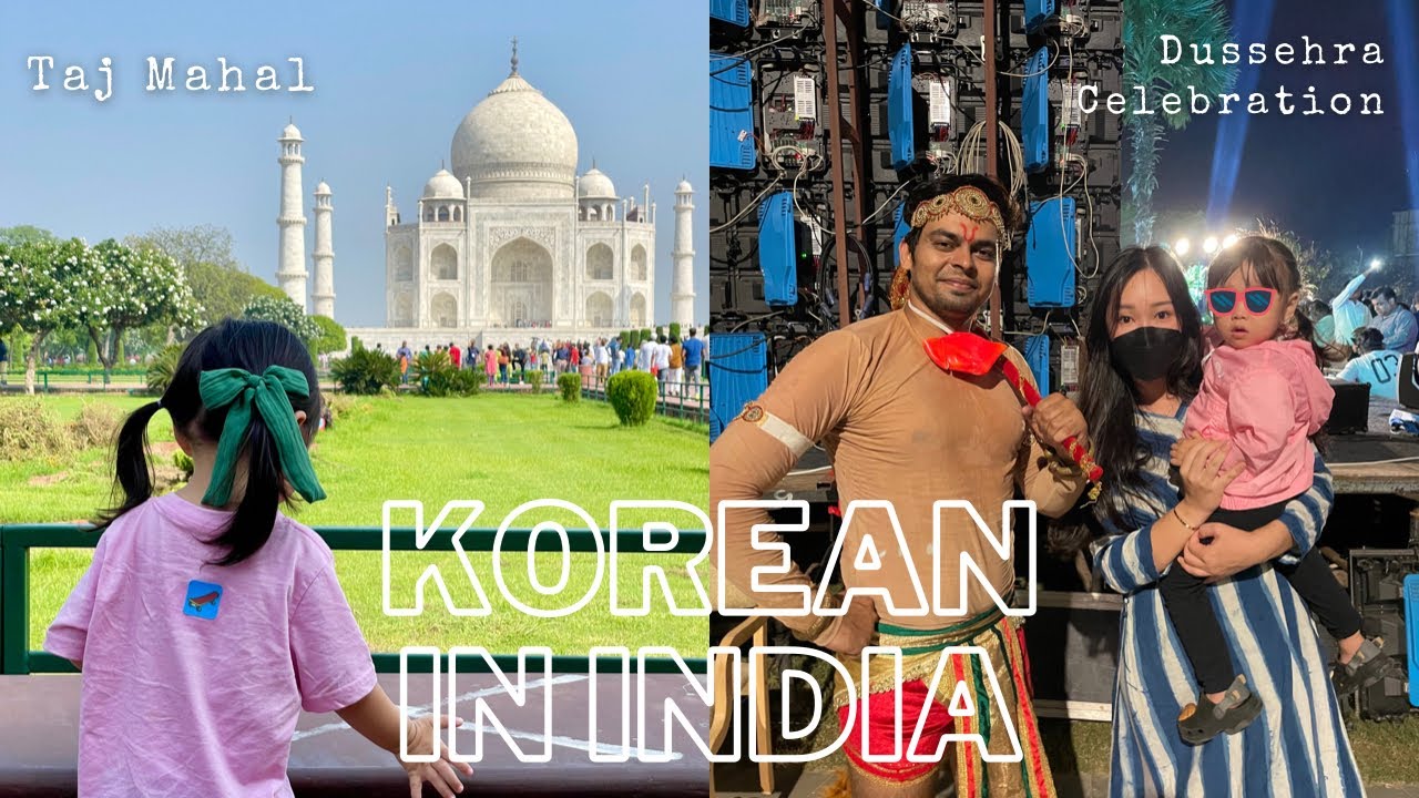 (eng sub)🇮🇳India is SO exciting😎💃🏻 | Taj mahal, Indian festival | 인도 브이로그, 타지마할, 인도여행, 인도축제