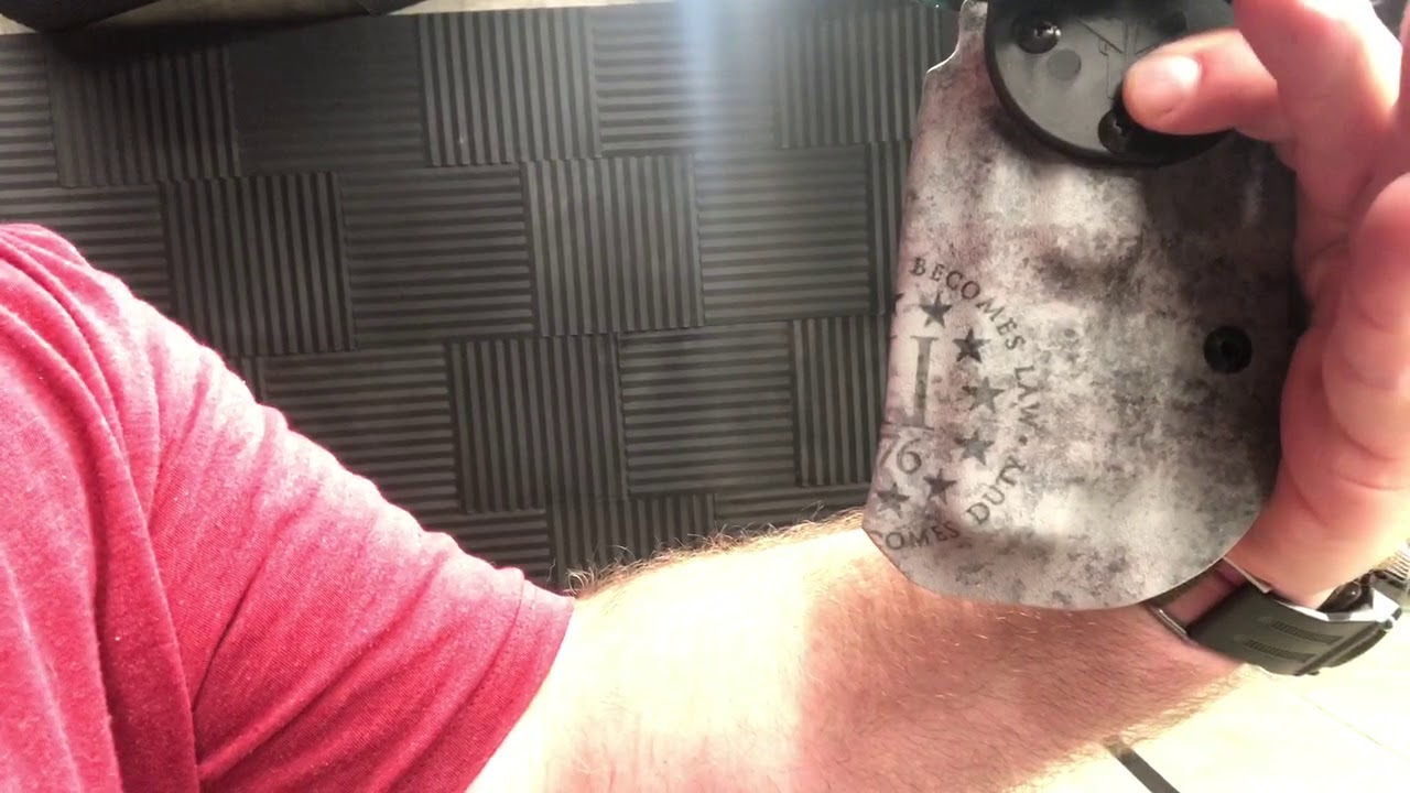 Kydex holster for polymer 80