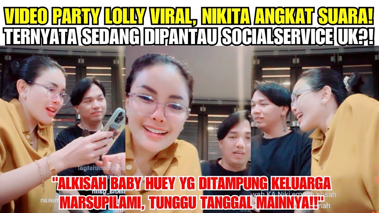 BLAK-BLAKAN! NIKITA MIRZANI, MAIL & DHEA : KISAH BABY HUEY DITAMPUNG KELUARGA MARSUPILAMI| LOLLY EDA