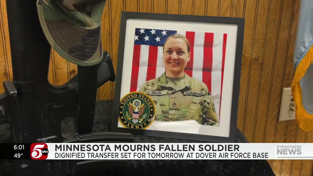 Military community honoring Sgt. 1st Class Nicole Amor, dignified transfer set for Saturday