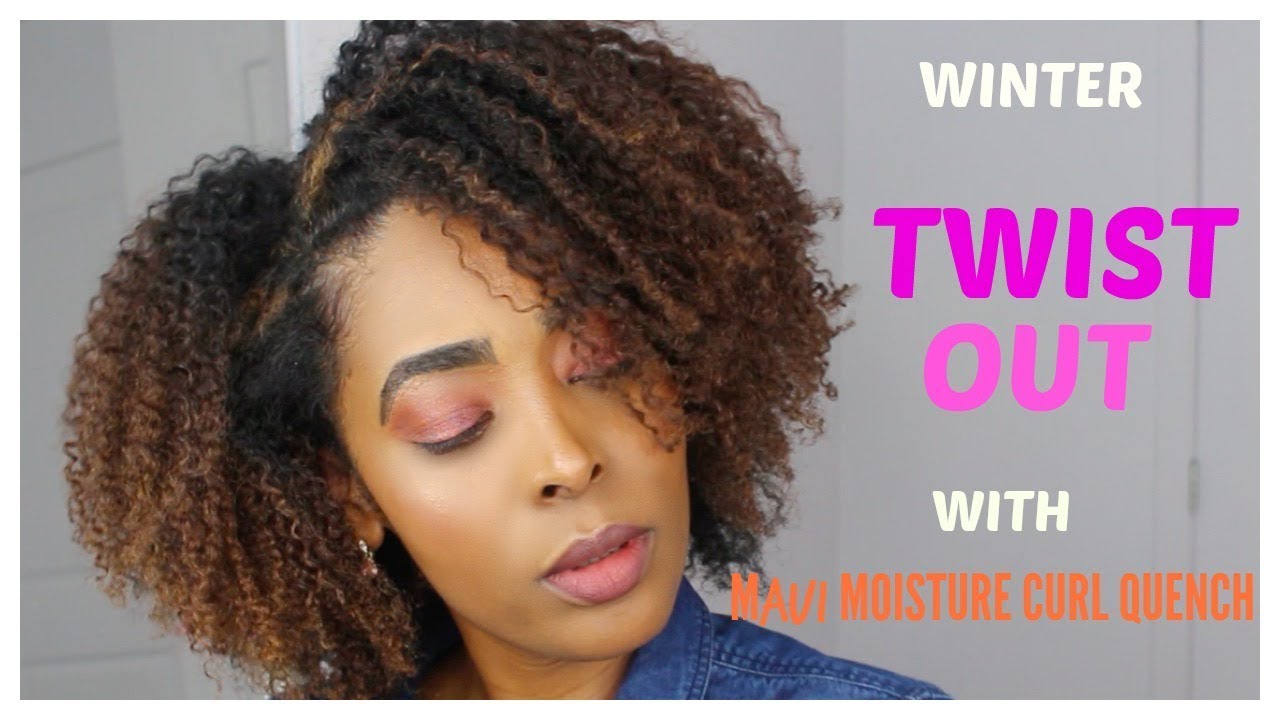 BOUCLER SES CHEVEUX / PARFAIT TWIST OUT / CHEVEUX CRÉPUS BOUCLÉS FRISÉS (MAUI MOISTURE CURL QUENCH)!