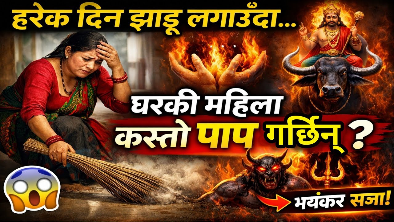 देवी लक्ष्मीले हरेक दिन घरमा झाडू लगाउने महिलाले के पाप गर्छन् भनेर बताउनुभयो।
