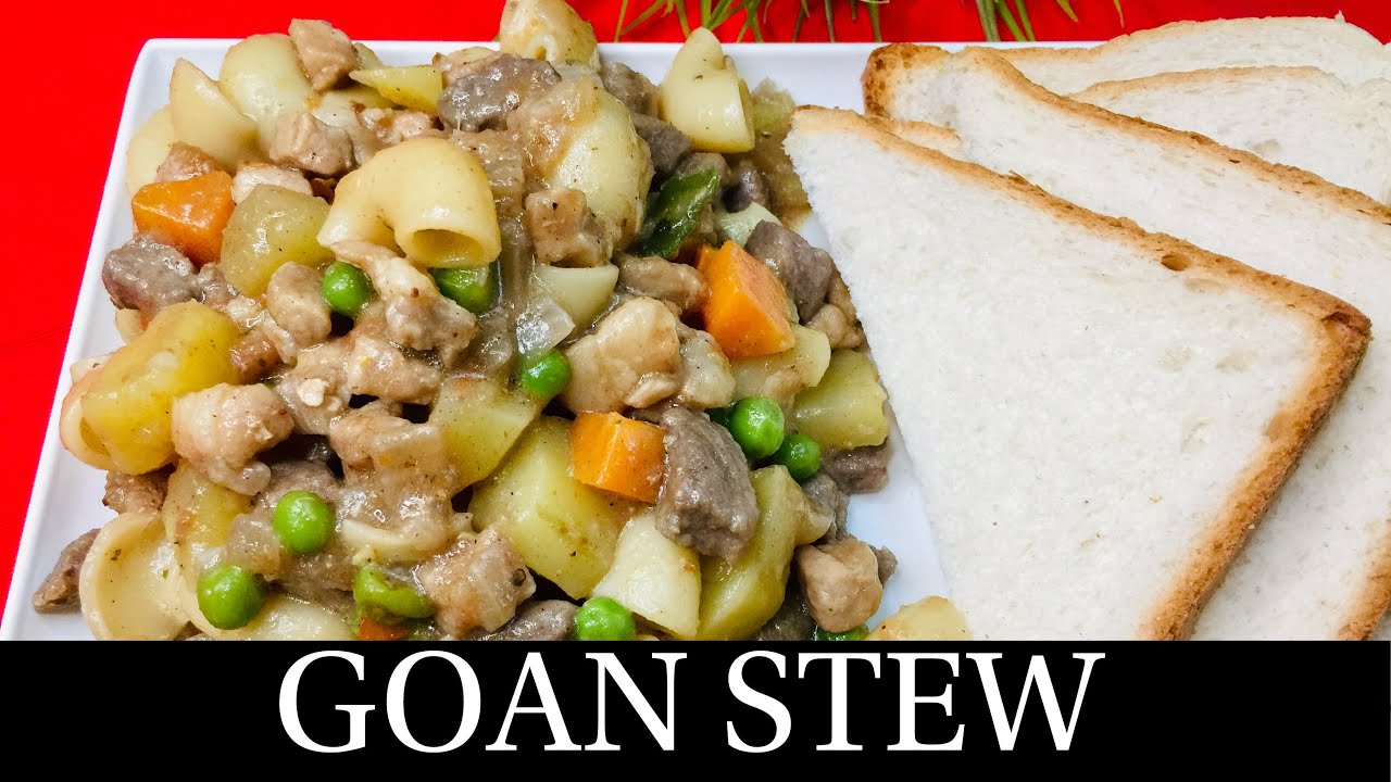 GOAN STEW RECIPE | GOAN BEEF-PORK STEW RECIPE| BEEF STEW RECIPE- BY NATASHA