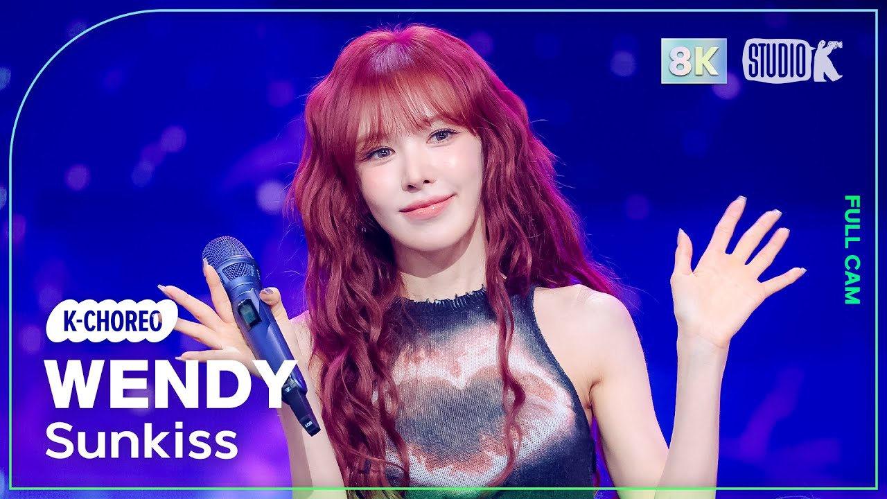 [K-Choreo 8K] 웬디 직캠 'Sunkiss' (WENDY Choreography) @MusicBank 250912