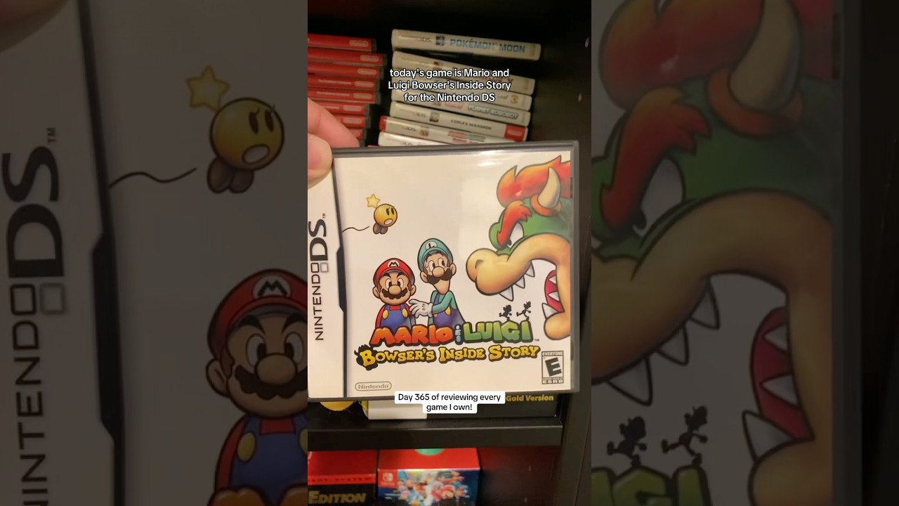Mario & Luigi Bowser&rsquo;s Inside Story for the Nintendo DS! #review #gaming