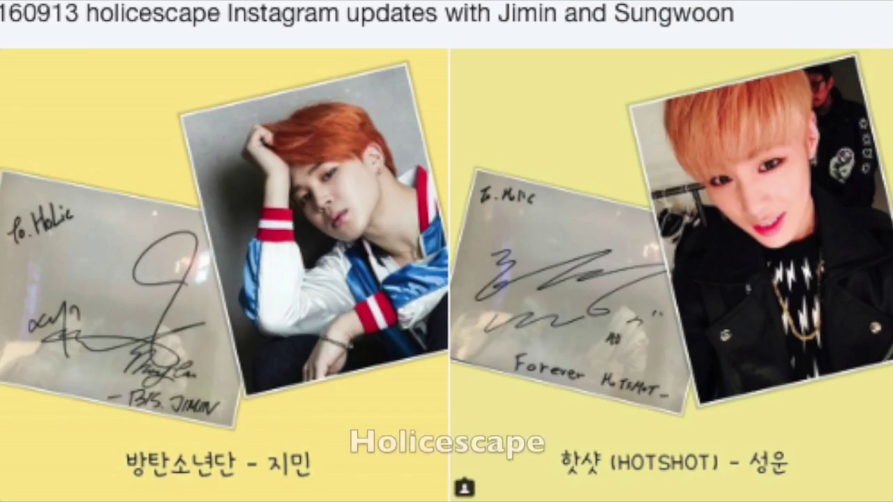 Sungwoon (성운) x BTS (방탄소년단) Part 1/2 - A timeline of interactions