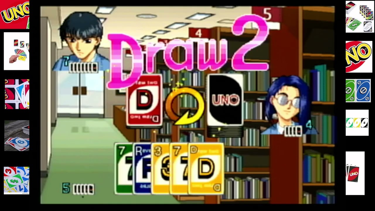 Uno DX 3 Player 1 Round Game