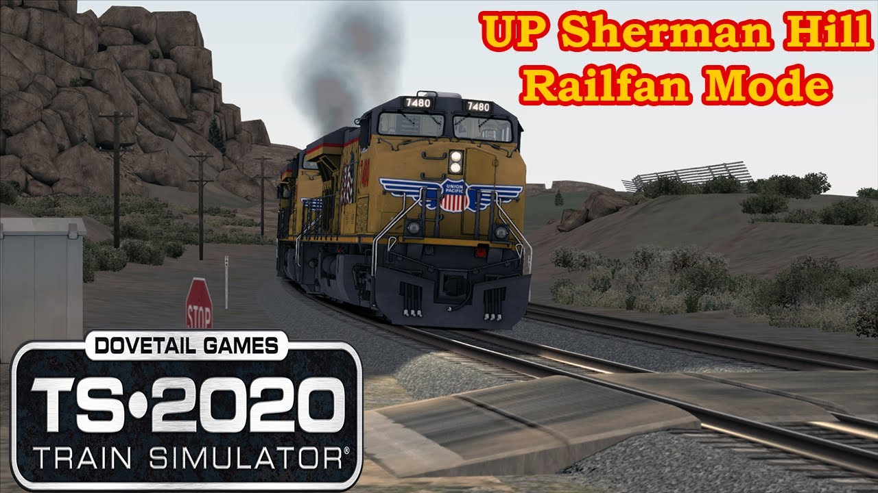 Train Simulator 2020 - Railfan Mode in Cheyenne (Sherman Hill)