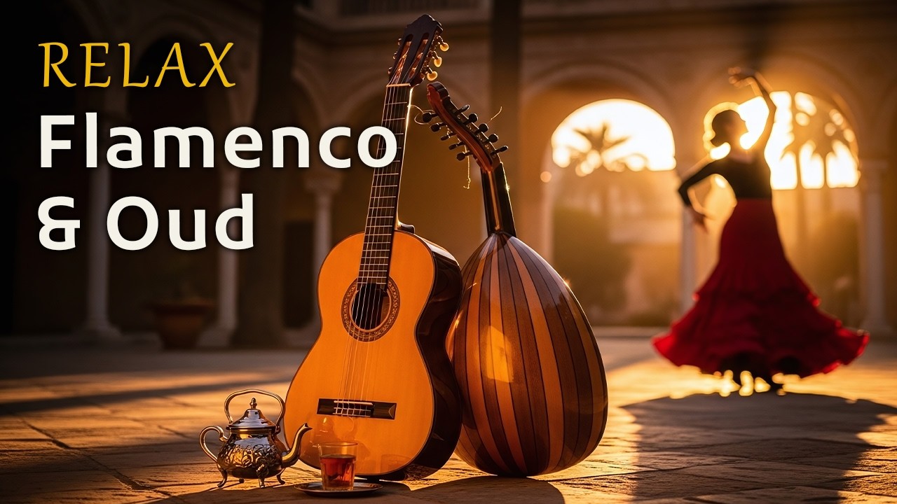 Spanish Guitar & Arabic Oud Instrumental ✨ Relaxing Flamenco Music for Productivity & Travel