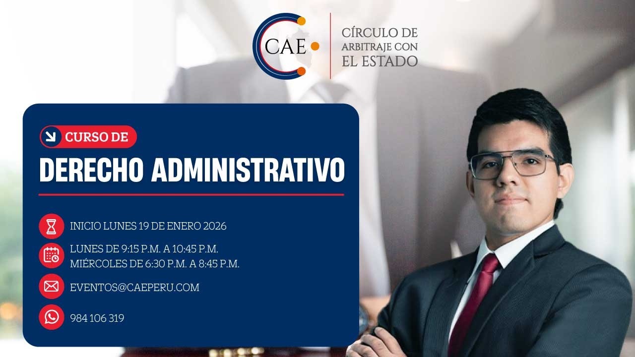 Actividad de fiscalización - Anthony Peralta Delgado@Círculo de Arbitraje con el Estado - CAE