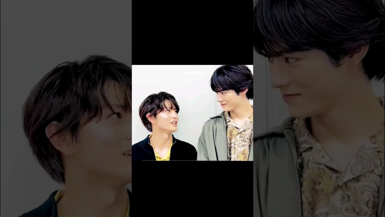 Their height difference and stares are driving me crazy 🤭🥰🤗 #bl #boyslove #japanesebl #blseries