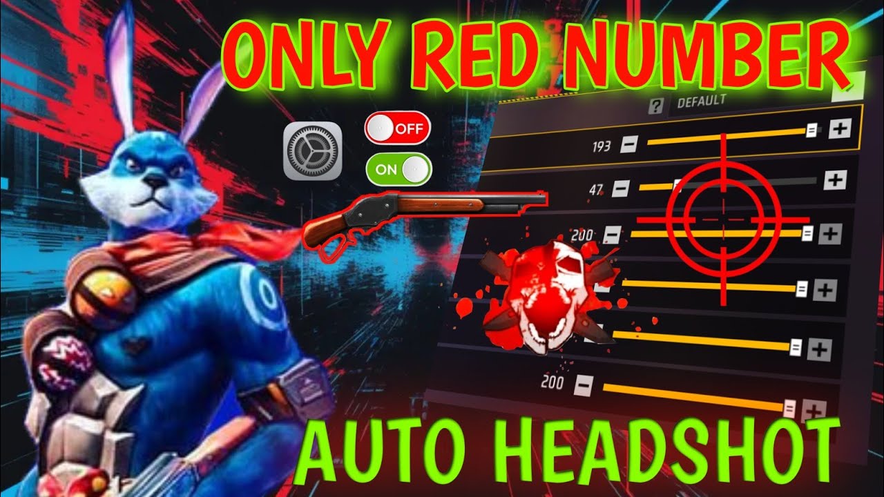 Free Fire Auto Headshot Trick 2025 Sensitivity | 2gb, 4gb, 6gb Ram Headshot Sensitivity Setting
