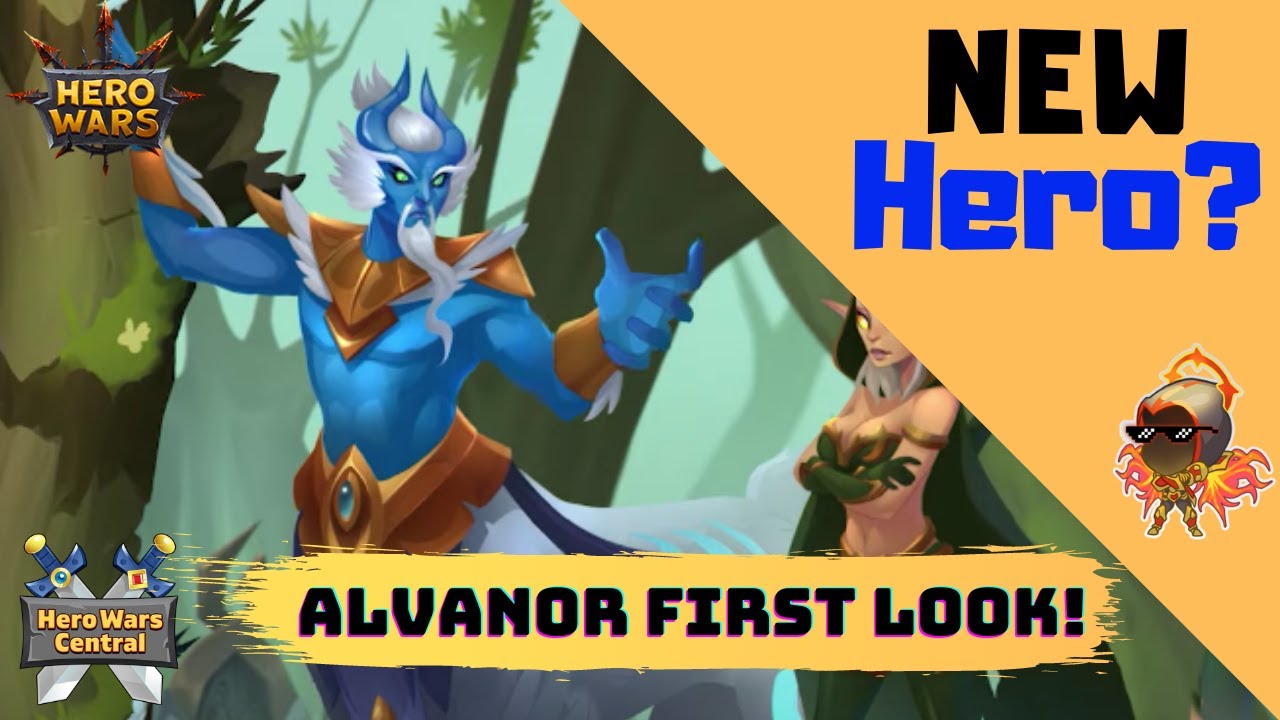 Alvanor! New Hero First Look! | Hero Wars Mobile