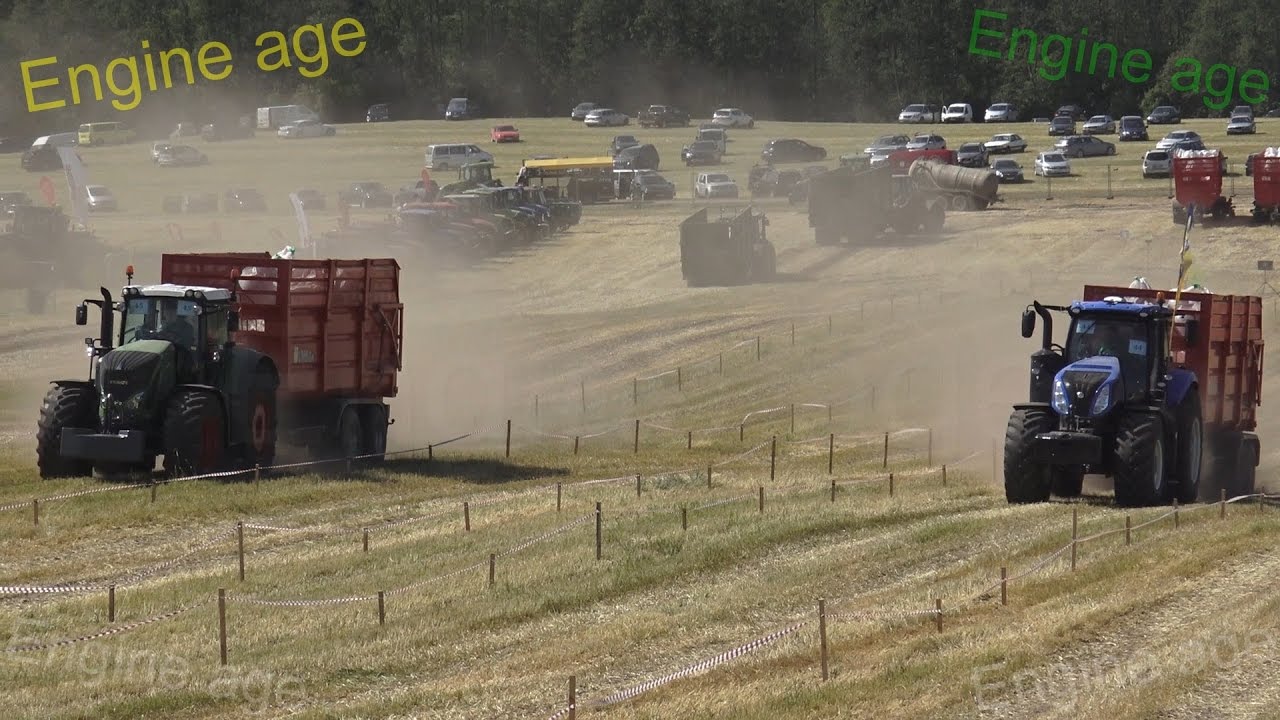 Fendt vs New Holland | Tractor Show || Tractor Drag Race 2016