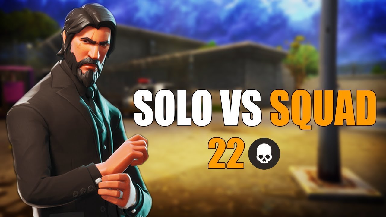 TISZTELD A WICKET! | SOLO VS SQUAD! | 22 KILLS! (Fortnite Battle Royale)