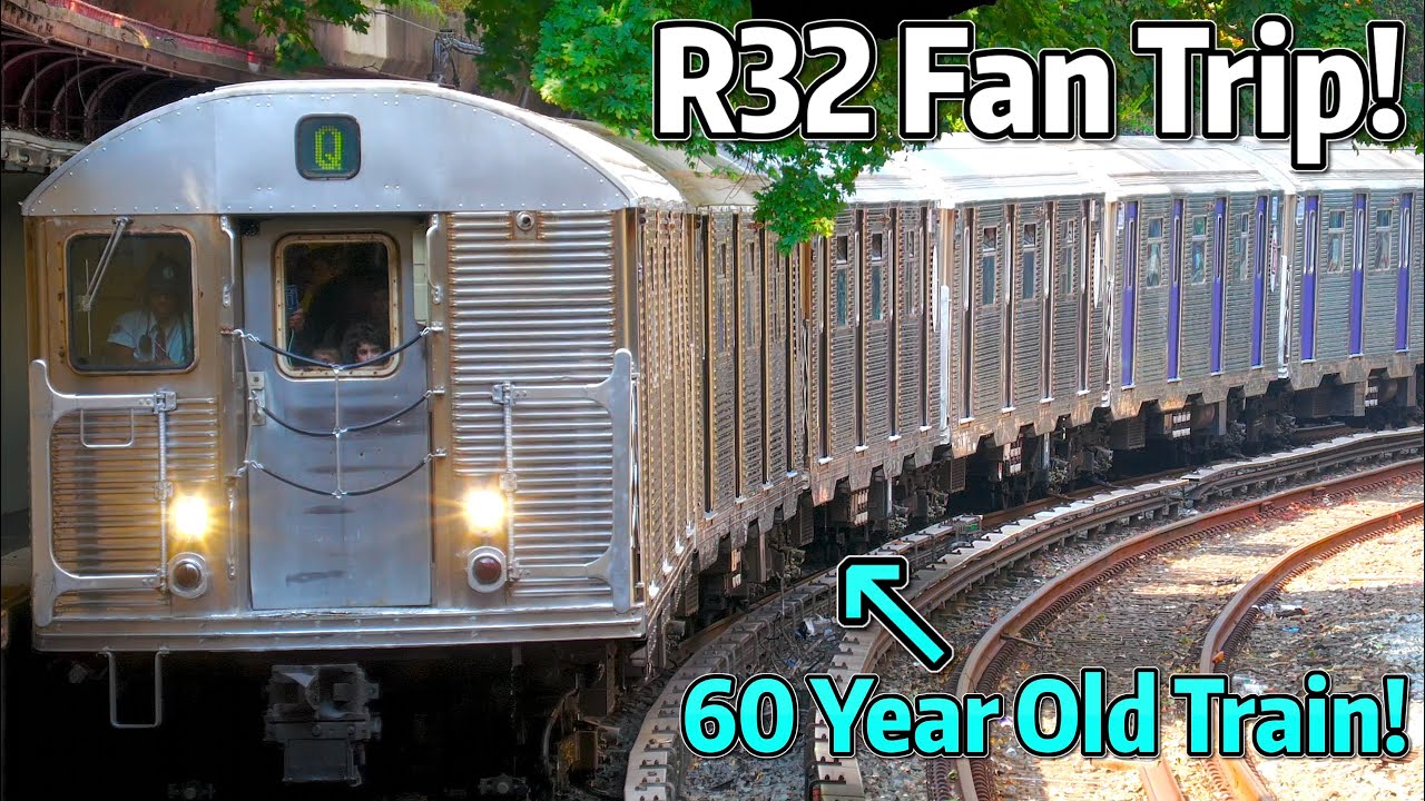 ⁴ᴷ⁶⁰ 60 Years of the R32 - NY Transit Museum Excursion Trip!