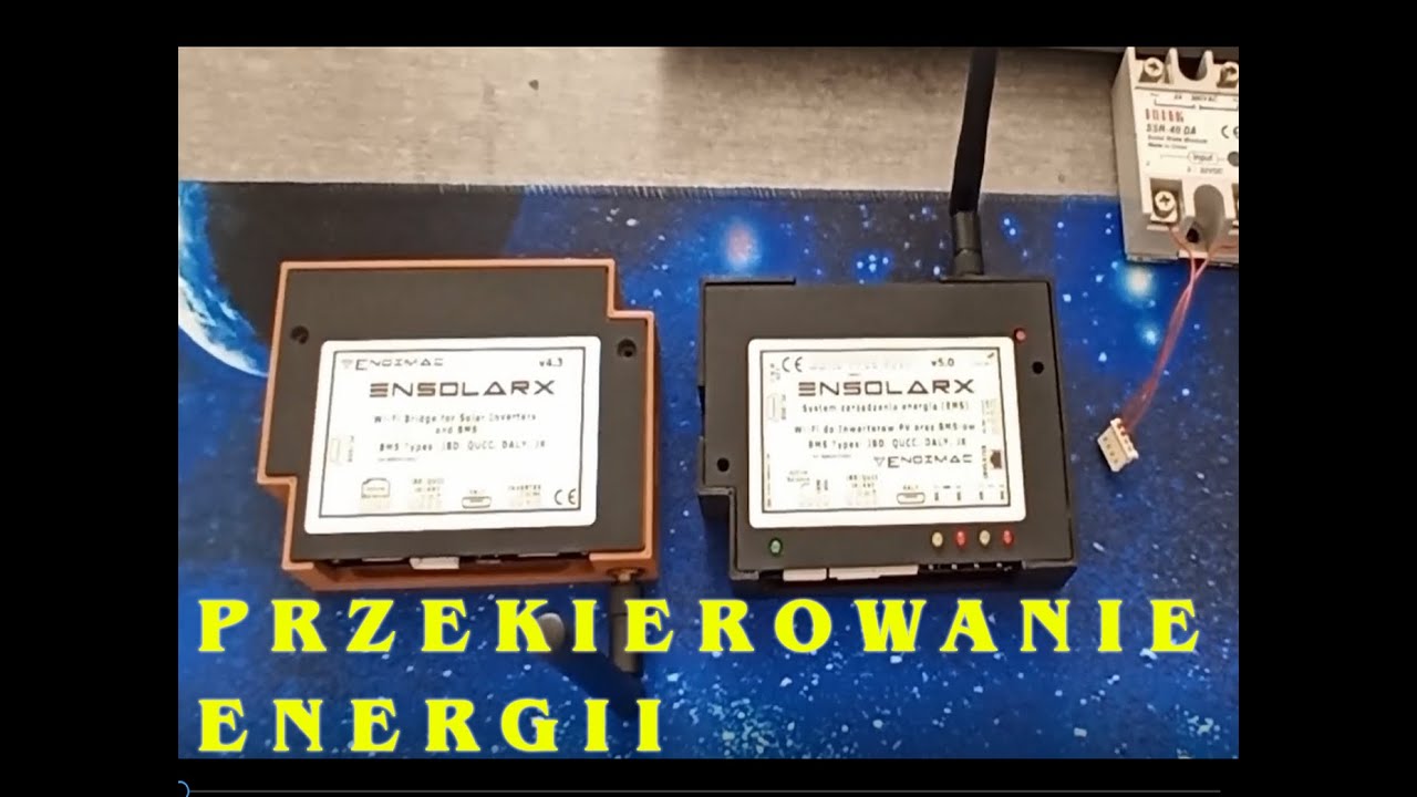 Wi-Fi do BMS  i inwertera PV. Jak przekierować nadprodukcje energii na grzałkę