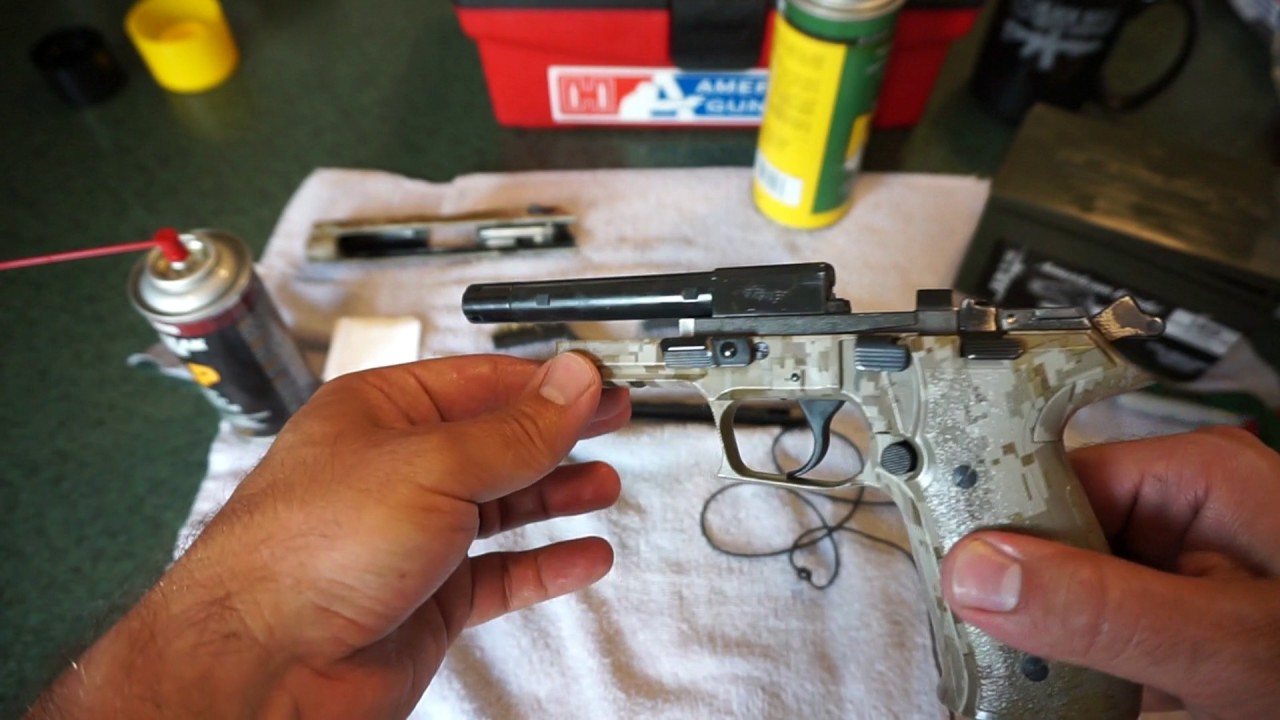 How to clean the Sig Sauer Mosquito 22lr and GSG Firefly