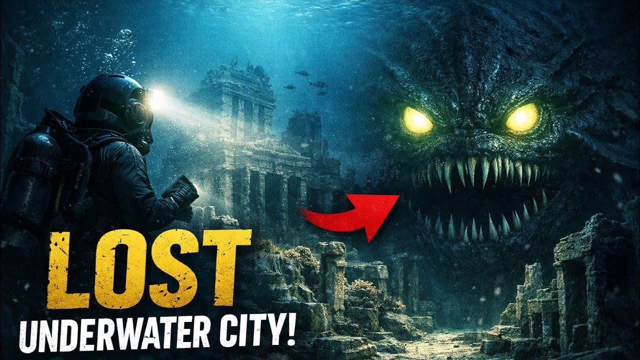 A Diver Found a Lost City Underware | underwater treasure | underwater treasure hunting