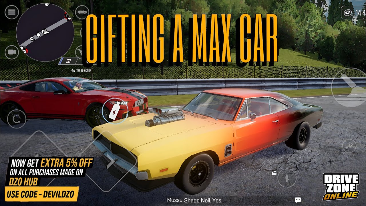 Drive Zone Online: Gifting Max Car To Random New Player | Random Rooms 