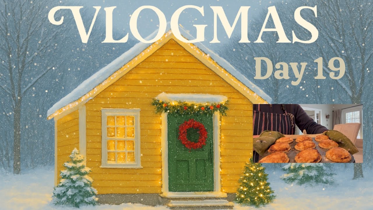 🎄Vlogmas 2025: Day 19 - mince pies and gift wrapping