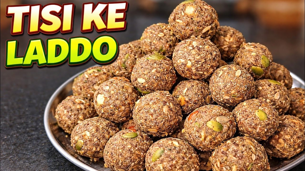 Har mausam mai khane lyk..Dard se de chutkara🦵Tisi laddo🥰👌 #girzasharma4948 
