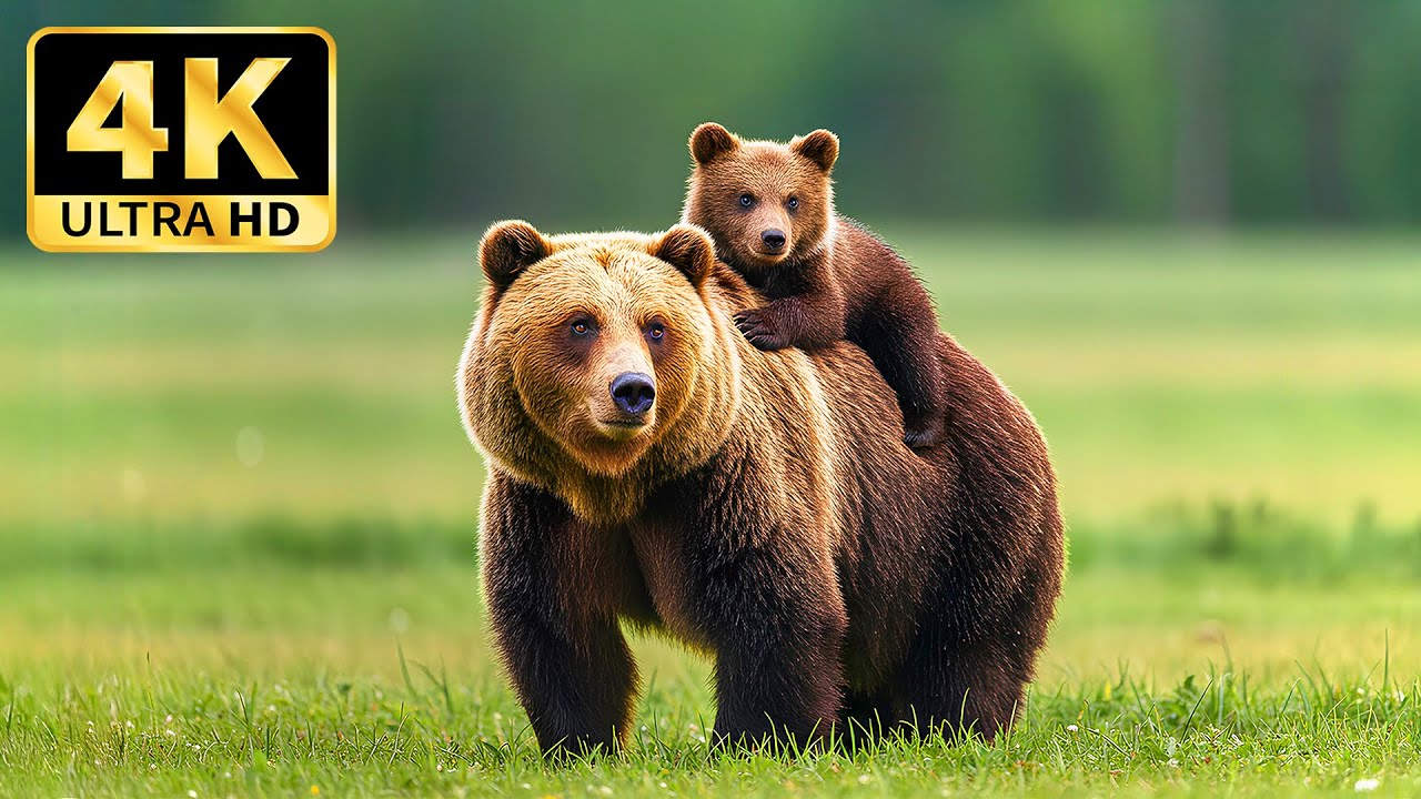 4K Animal Kingdom &ndash; A Beautiful Wildlife Journey with Calming Music