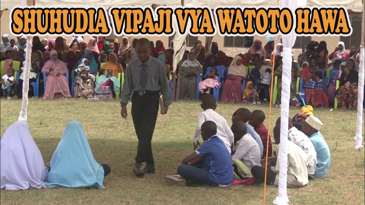 SHUHUDIA VIPAJI VYA WATOTO WA SHULE YA MSINGI