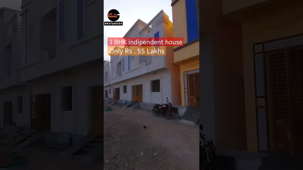 3 Bhk house only Rs. 55 Lakhs 